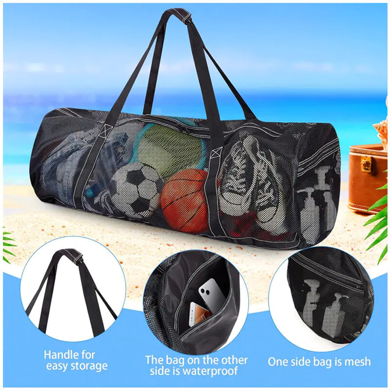 Large Mesh Luggage Bag