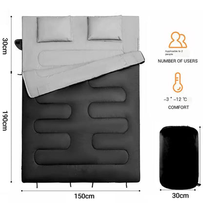 Couples Camping Sleeping Bag