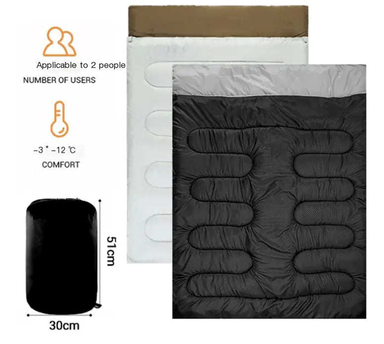 Couples Camping Sleeping Bag