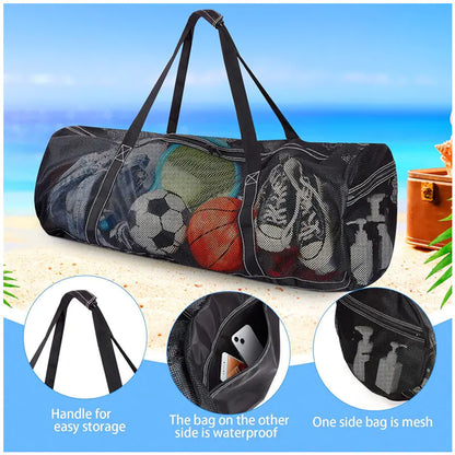 Large Mesh Luggage Bag